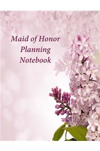 Maid of Honor Planning Notebook