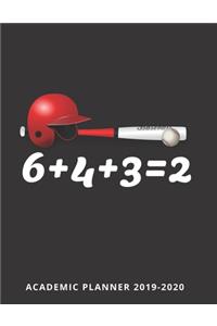 Baseball Academic Planner 2019-2020