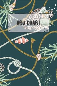 Abu Dhabi: Ruled Travel Diary Notebook or Journey Journal - Lined Trip Pocketbook for Men and Women with Lines