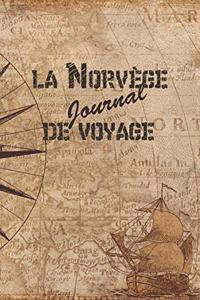 la Norvège Journal de Voyage: 6x9 Carnet de voyage I Journal de voyage avec instructions, Checklists et Bucketlists, cadeau parfait pour votre séjour en Norvège et pour chaque vo