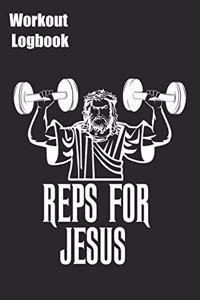Reps For Jesus Workout Logbook