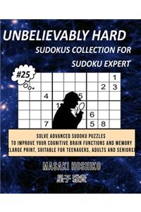 Unbelievably Hard Sudokus Collection for Sudoku Expert #25