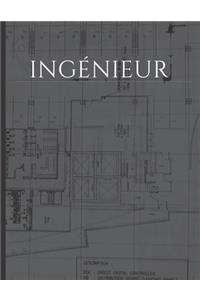 Cahier quadrillé ingénieur