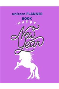 planner book gift unicorn