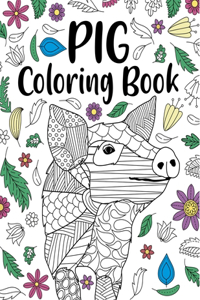Pig Coloring Book