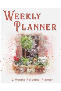 Brick Window Weekly Planner