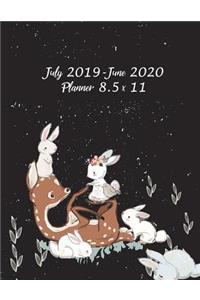 July 2019-June 2020 Planner 8.5 x 11