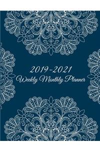 2019-2021 Weekly Monthly Planner