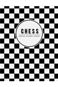 Chess Score Sheet