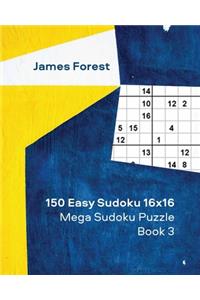 150 Easy Sudoku 16x16