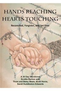 Hands Reaching Hearts Touching