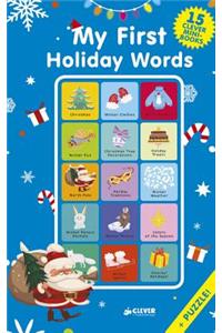 My First Holiday Words: 15 Mini Board Book Box Set