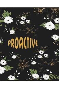 Proactive ( lined journal )