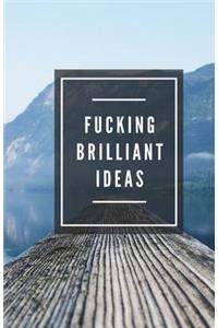 Fucking Brilliant Ideas (Notebook)