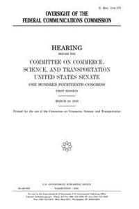 Oversight of the Federal Communications Commission