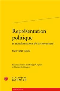 Representation Politique Et Transformations de la Citoyennete