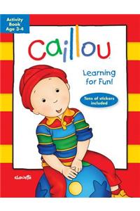 Caillou: Learning for Fun: Age 3-4