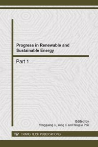 Progress in Renewable and Sustainable Energy