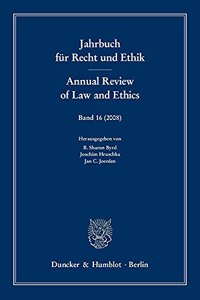 Jahrbuch Fur Recht Und Ethik / Annual Review of Law and Ethics