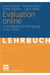 Evaluation Online: Internetgestützte Befragung in Der PRAXIS