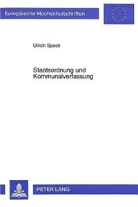 Staatsordnung Und Kommunalverfassung