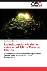 Independencia de Las Crias En El Titi de Cabeza Blanca