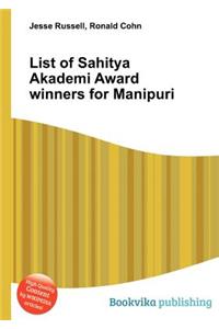 List of Sahitya Akademi Award Winners for Manipuri