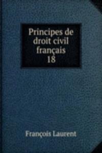 Principes de droit civil francais