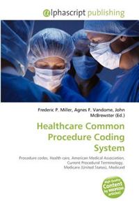 Healthcare Common Procedure Coding System