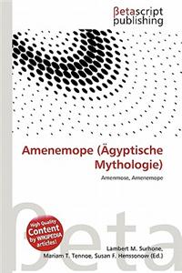 Amenemope ( Gyptische Mythologie)