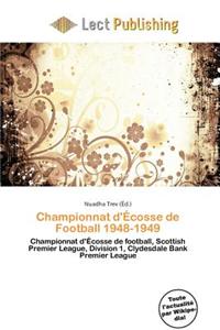 Championnat D' Cosse de Football 1948-1949