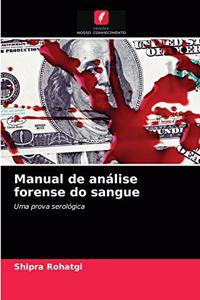 Manual de análise forense do sangue