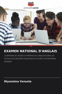 Examen National d'Anglais