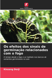 Os efeitos dos sinais de germinação relacionados com o fogo