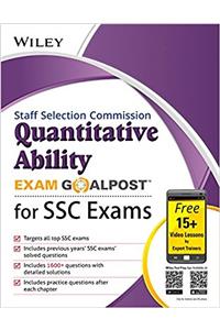Wileys Quantitative Ability Exam Goalpost for Staff Selection Commission (SSC) Exams