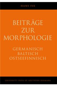 Beitrage Zur Morphologie