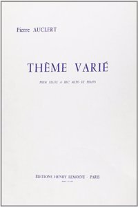 Theme varie --- flute a bec alto et piano