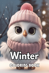 Winter Coloring Book for Kids