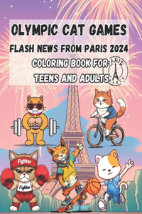 Olympic Cat Games Flash News from Paris 2024