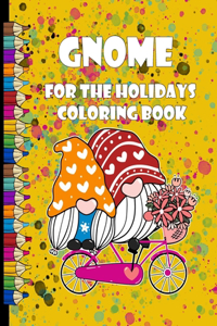 gnome for the holidays coloring book