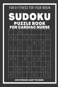 Sudoku Book For Cardiac Nurse Easy to Hard