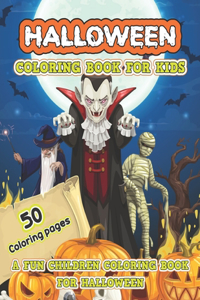 Halloween Coloring Book for kids