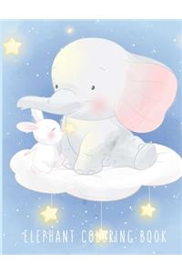 Elephant Coloring Book
