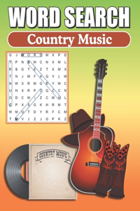 Word Search Country Music