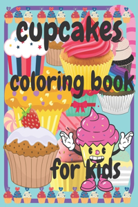 cupcakes coloring book for kids