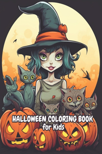 Halloween Coloring Book for Kids