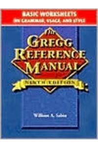 Gregg Reference Manual, Basic Worksheets: Grammar, Usage, and Style