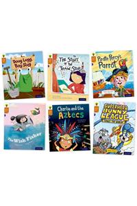 Oxford Reading Tree Story Sparks: Oxford Level 8: Mixed Pack of 6