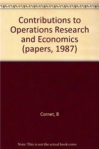 Contributions to Operations Research and Economics