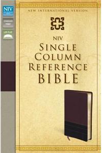 Single-Column Reference Bible-NIV